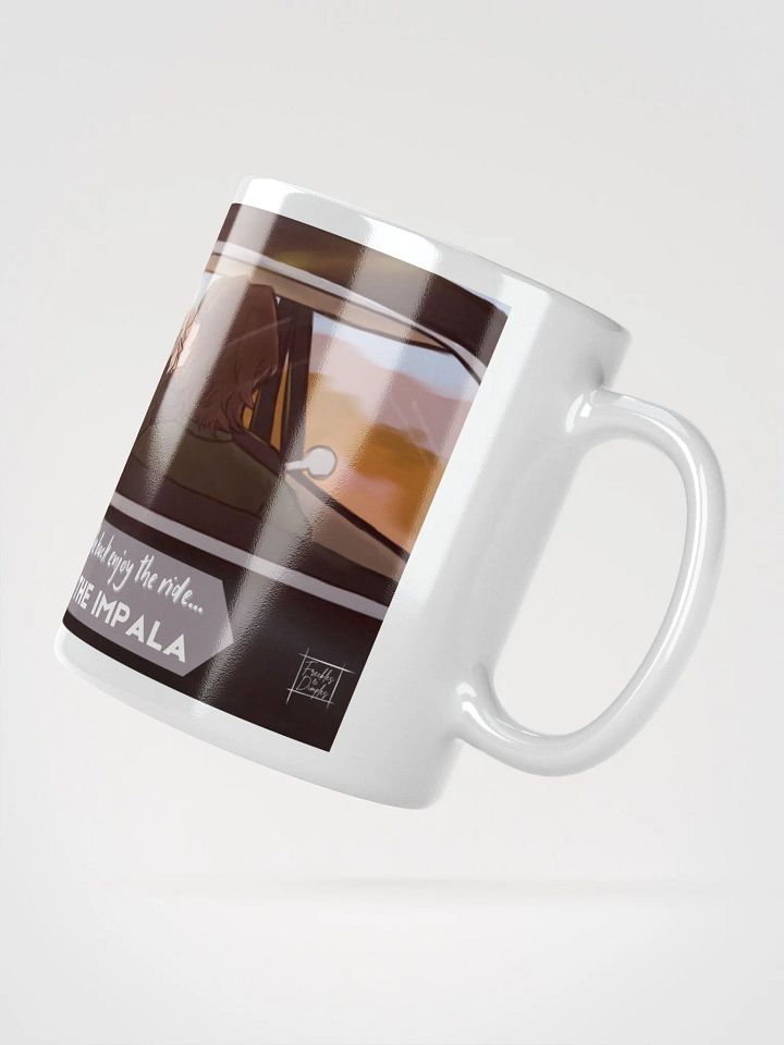 White Impala Art Mug product image (6)