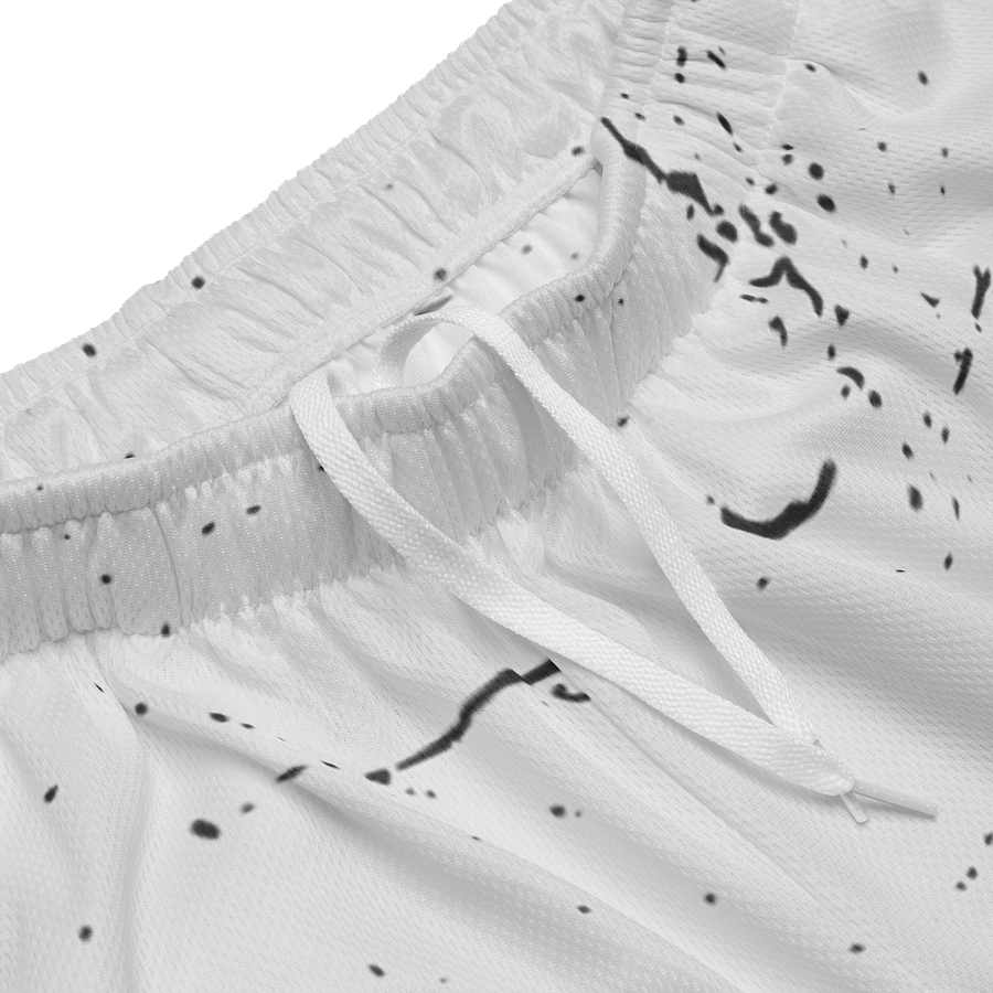 Splatter Unisex Mesh Shorts product image (3)