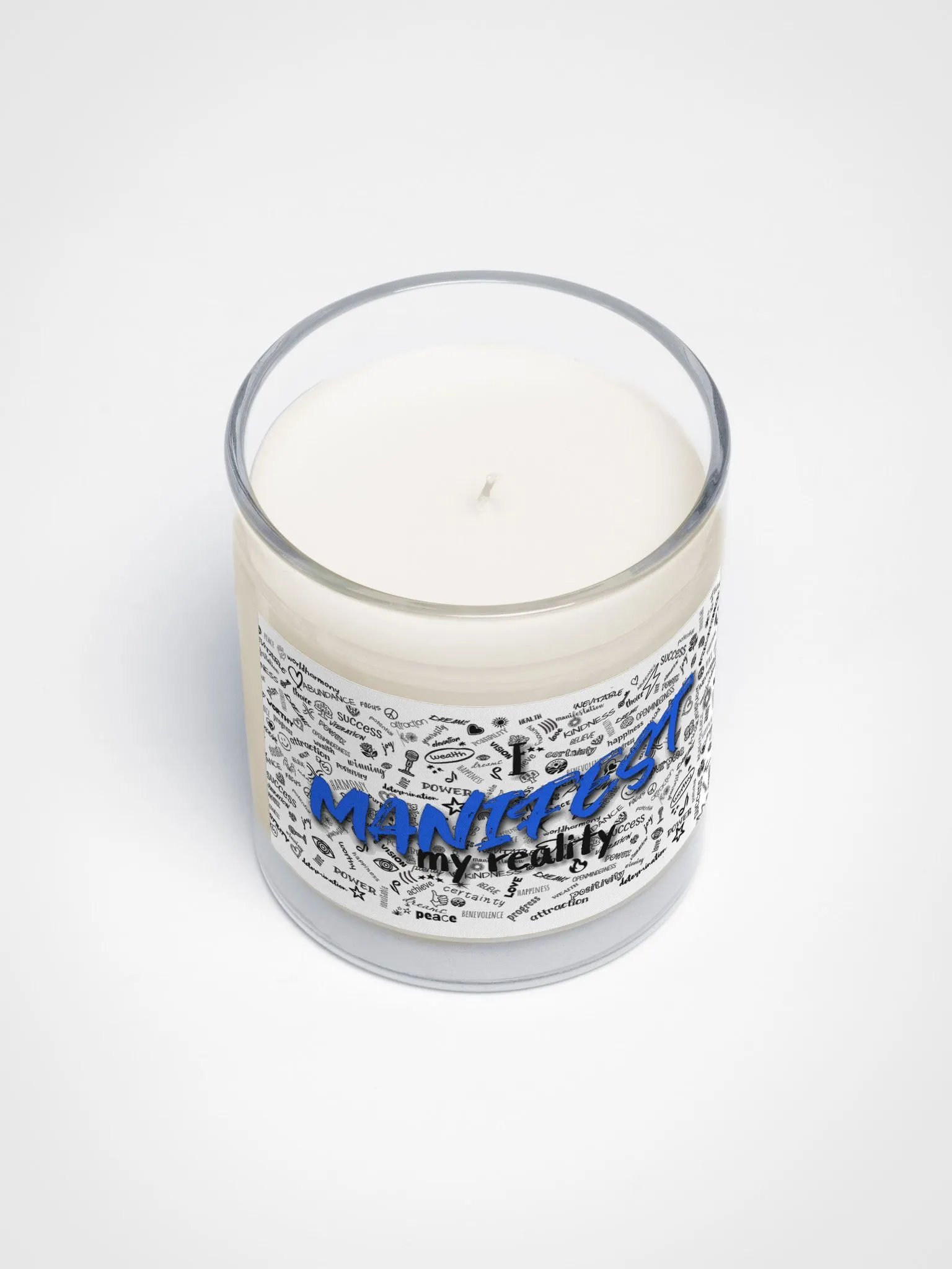 Manifestation Candle, Soy wax, Blue product image (3)
