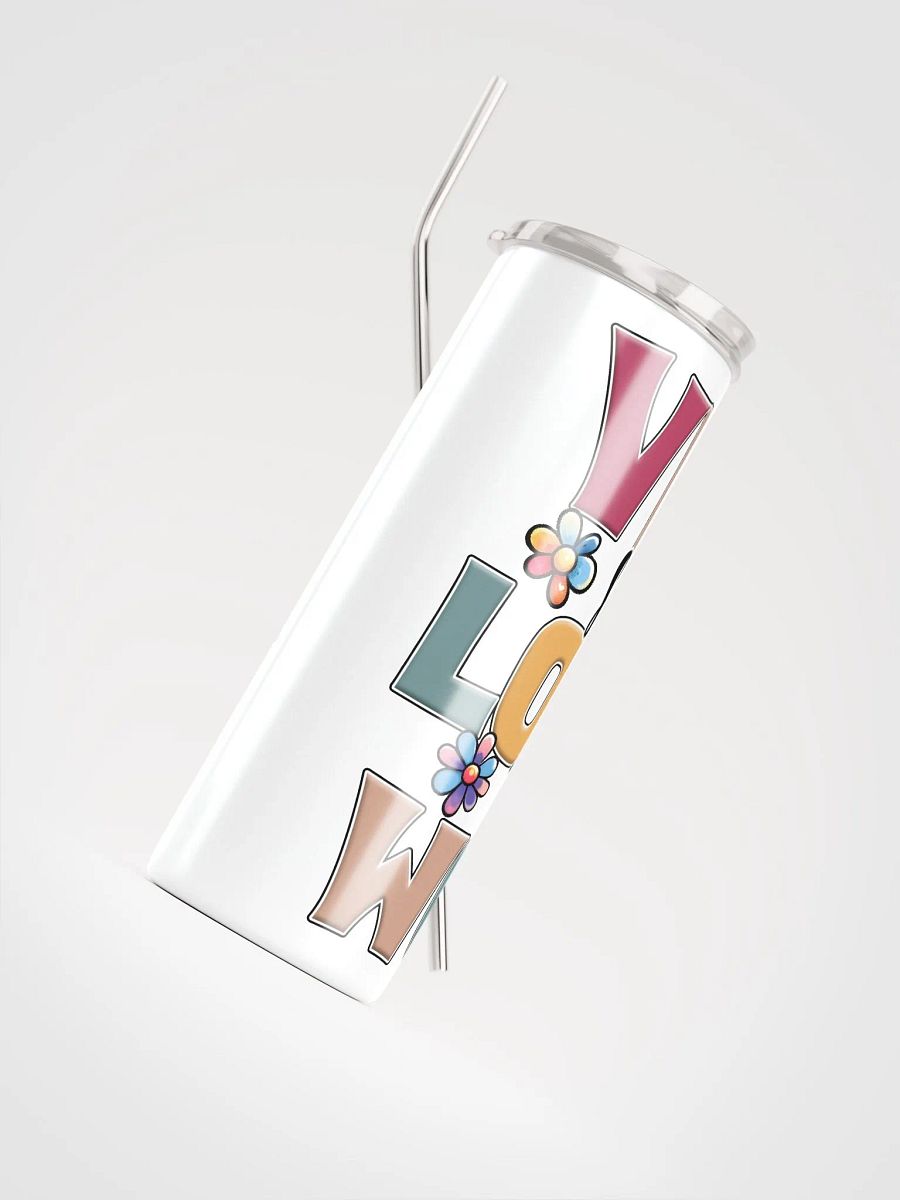Vibes Speak Louder Stainless Tumbler product image (5)