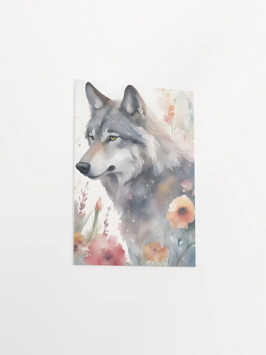 Reverse Coloring Wolf Poster product image (5)