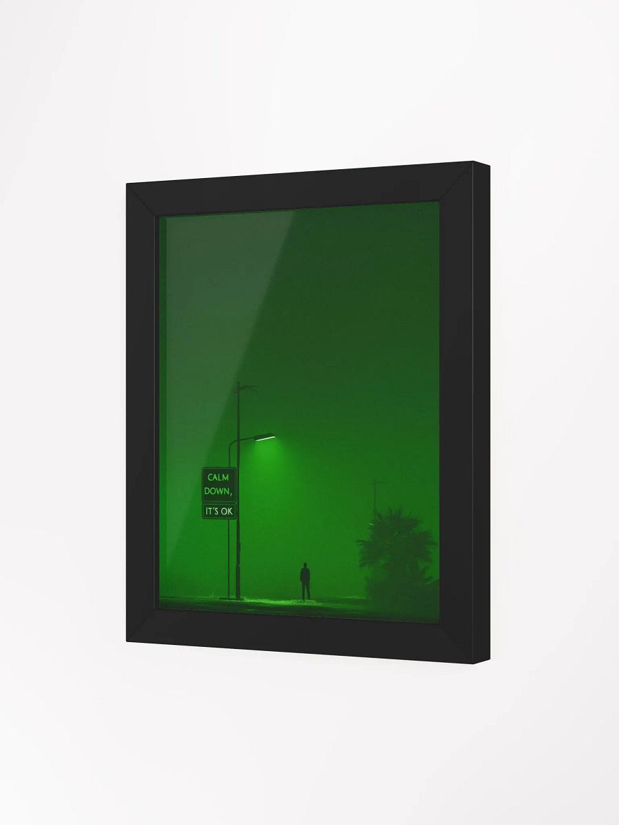 "Slowly becoming a memory" Framed Poster product image (3)