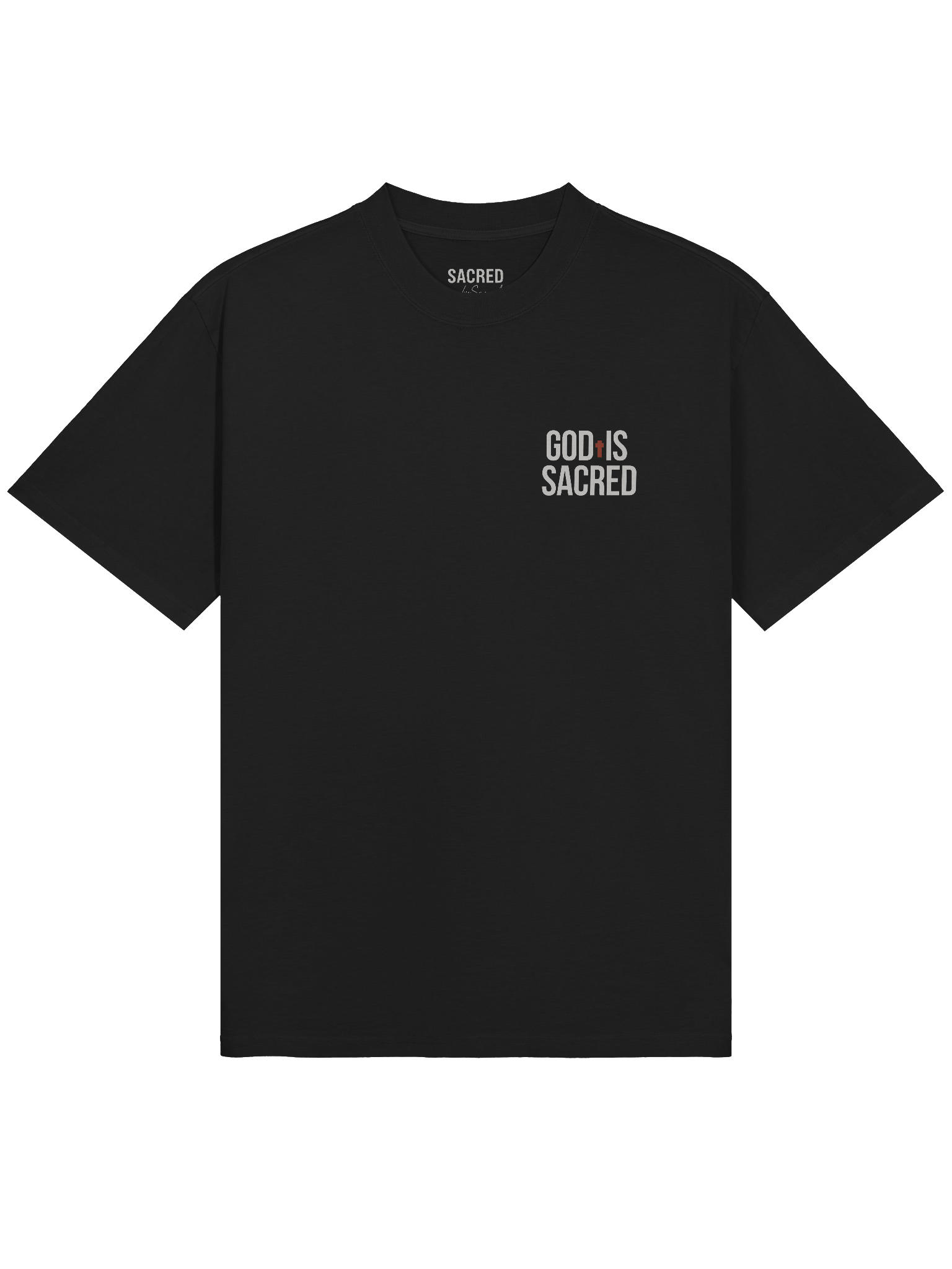 GOD IS SACRED OVERSIZE TEE (Dark) product image (3)