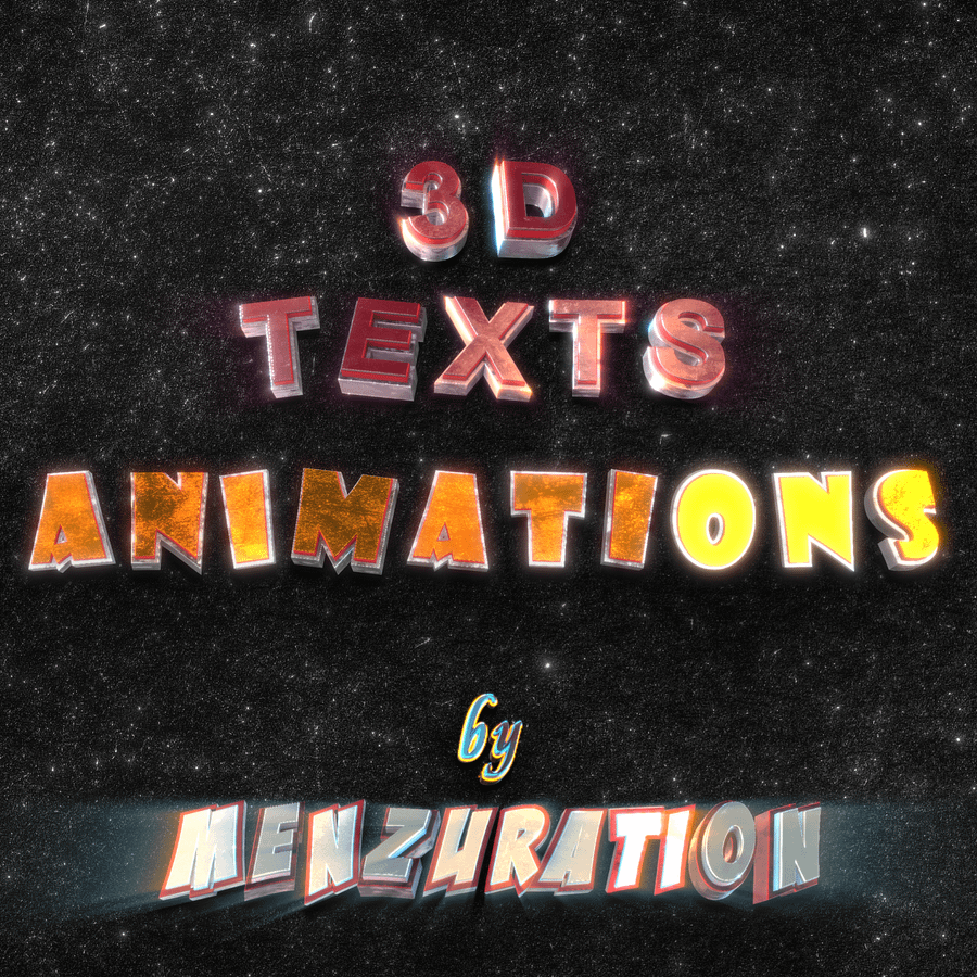 3d Text Animations product image (1)