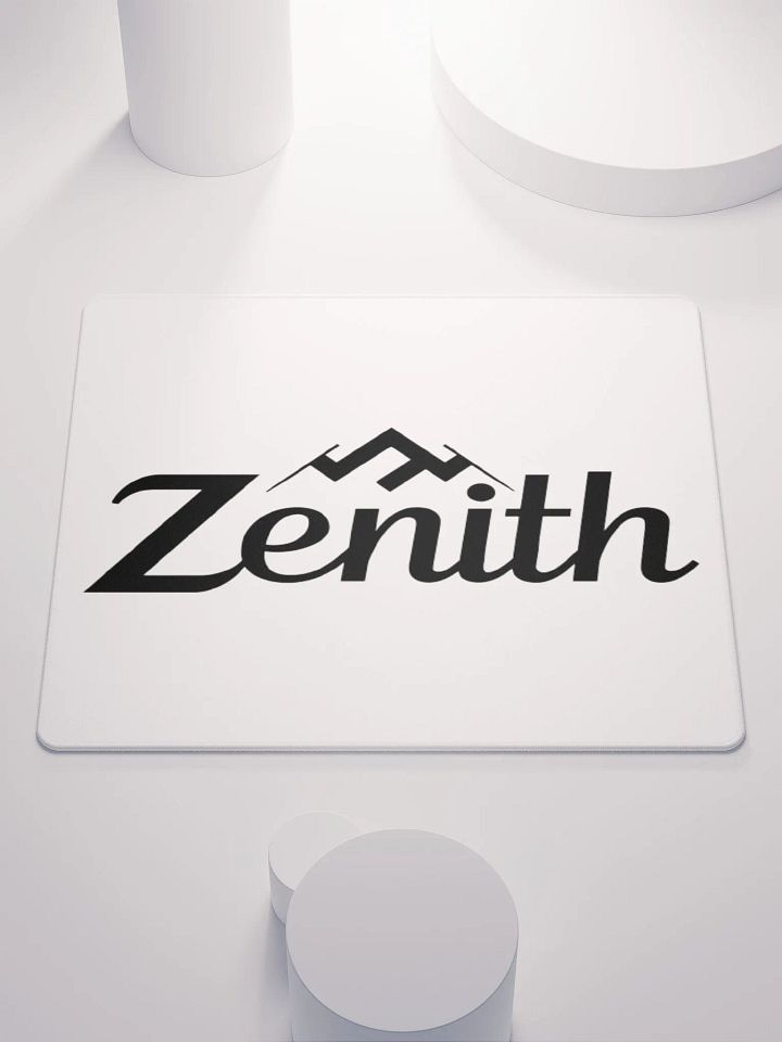 White Zenith Peak Gaming Mouse Pad product image (1)