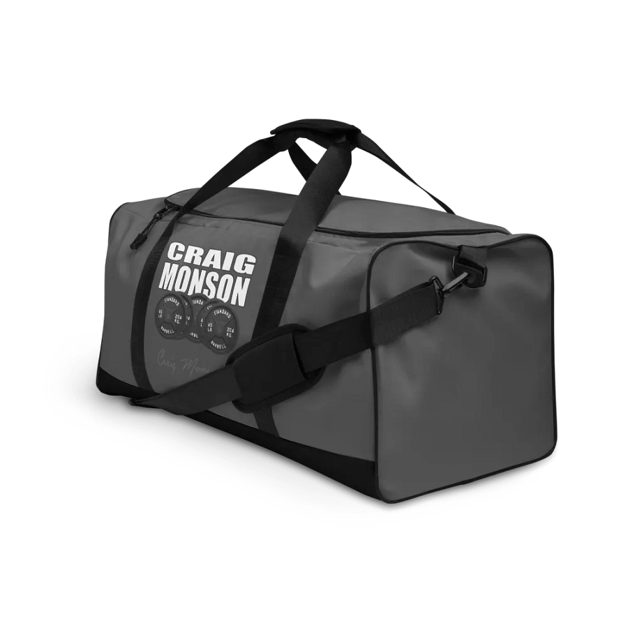 Craig Monson Barbell Signature Collection Gray Gym Bag product image (3)