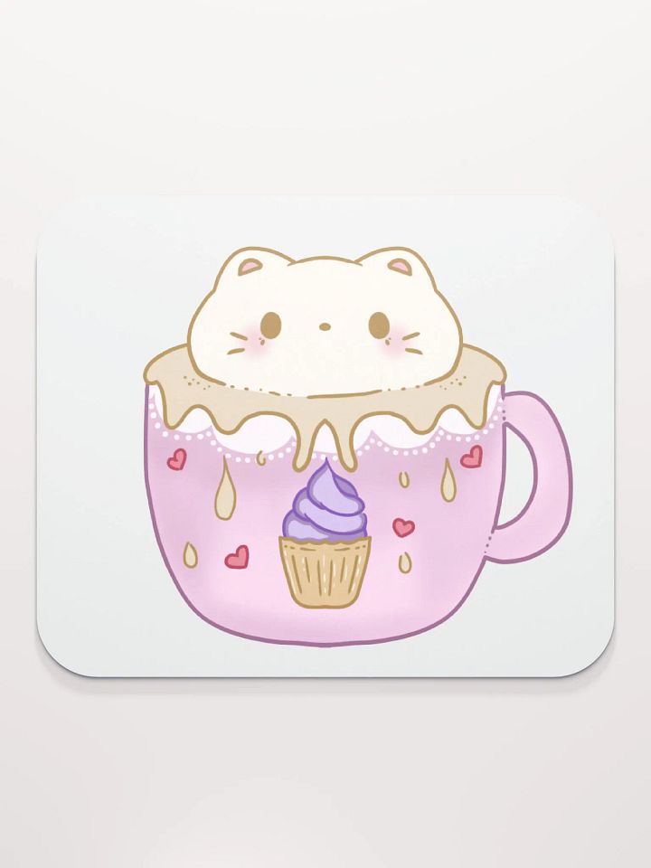 Kitty Muff Mouse Mat! product image (2)