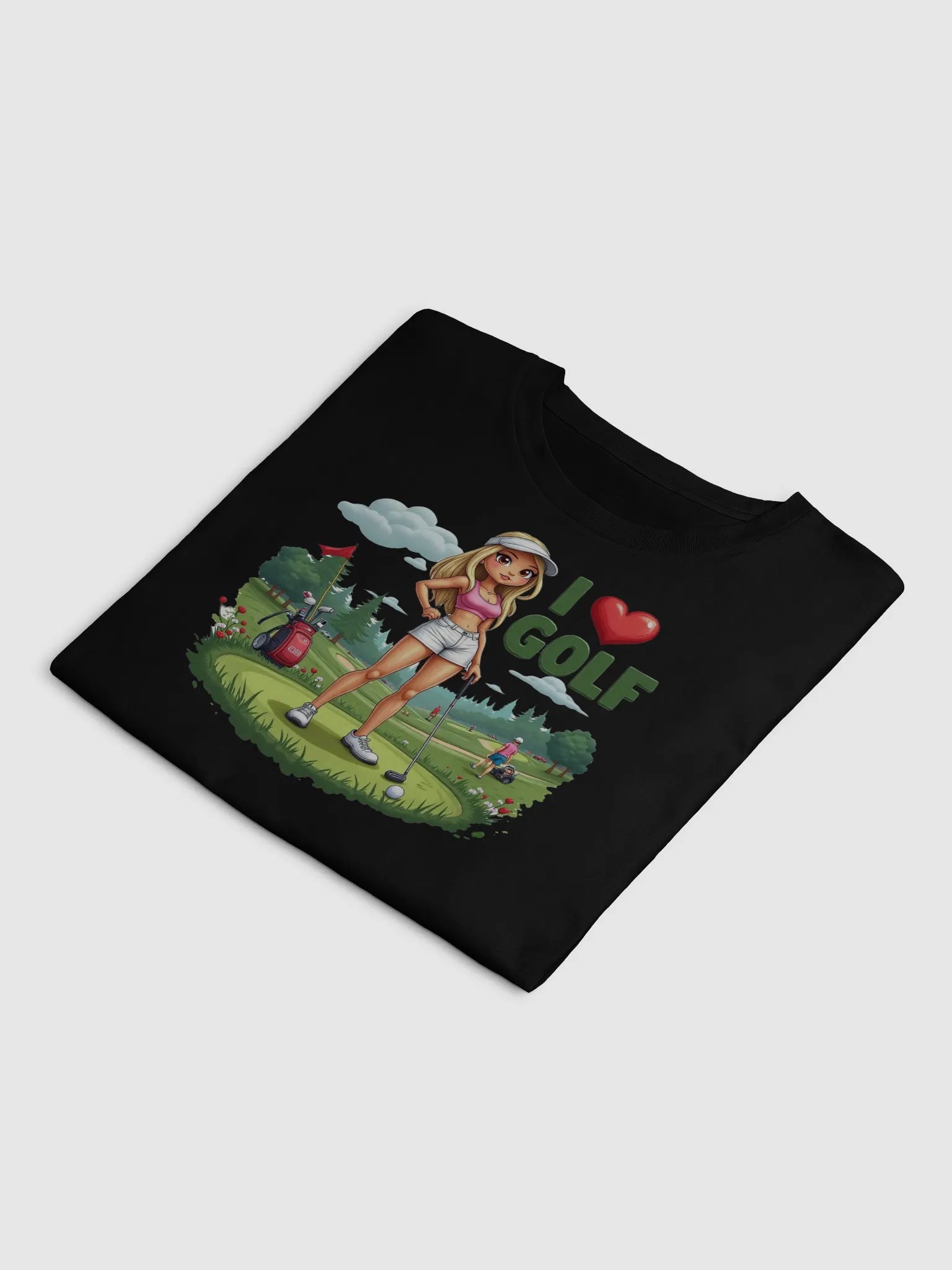 Golf Lover's Paradise Crop Top product image (27)