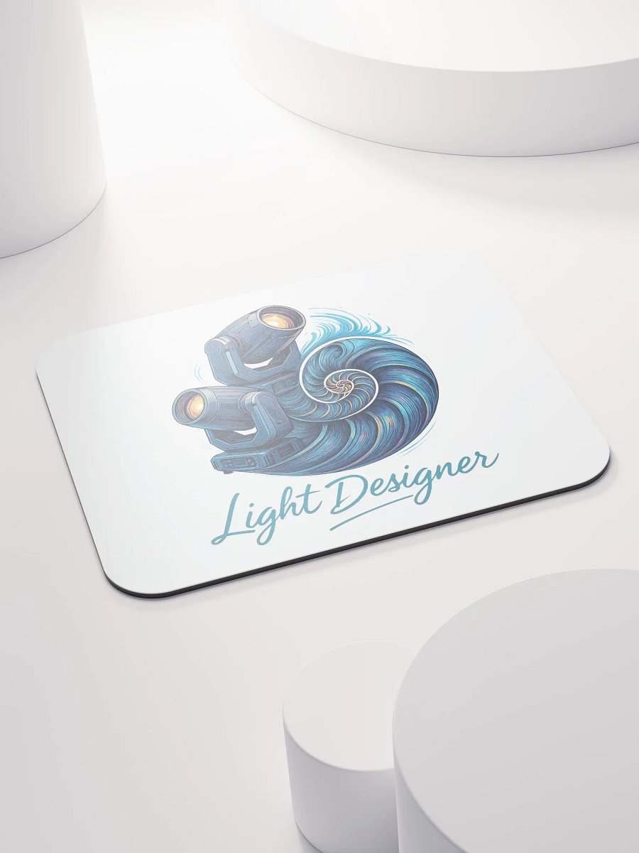 Theatrically Jerry: "LD Nautilus" Light Designer Mouse Pad product image (4)