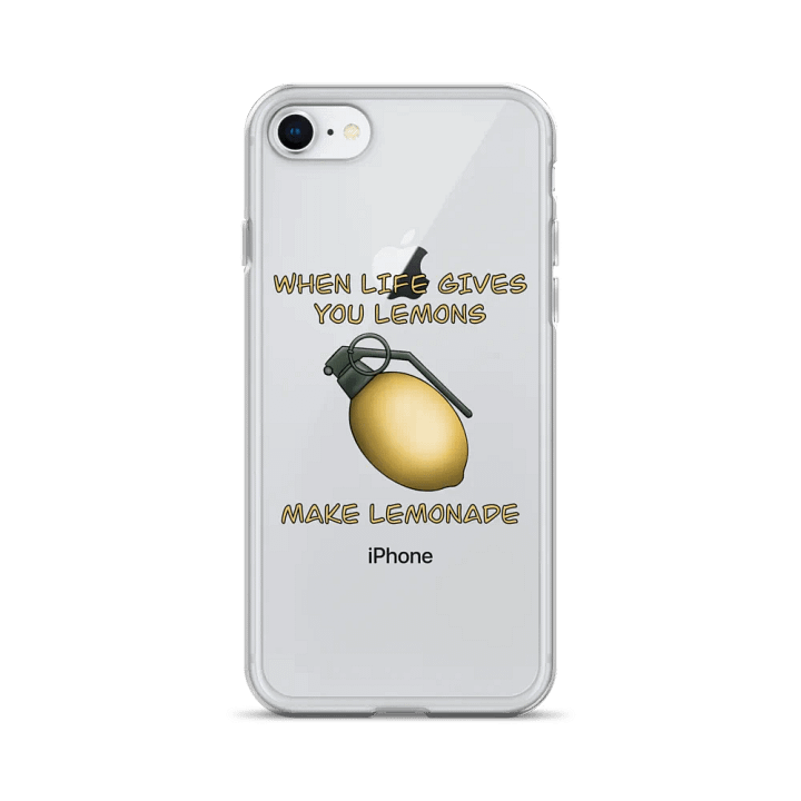Make Lemonade iPhone Clear Case product image (24)