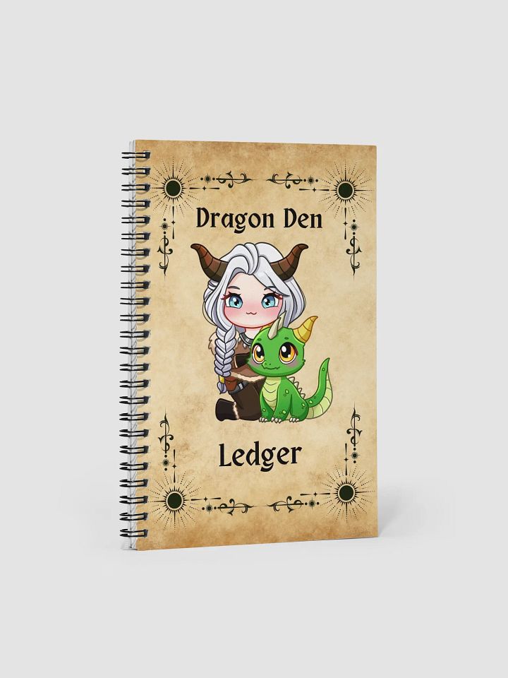 Dragon Den Ledger Notebook product image (1)