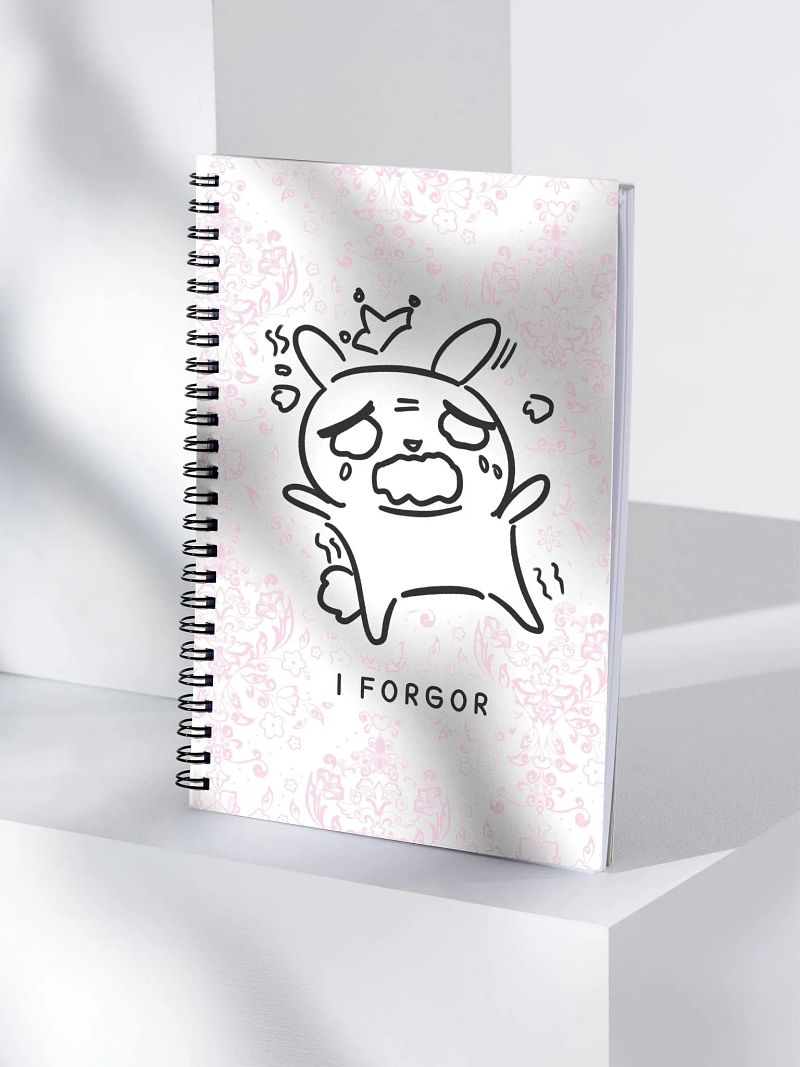 panic princess notebook
