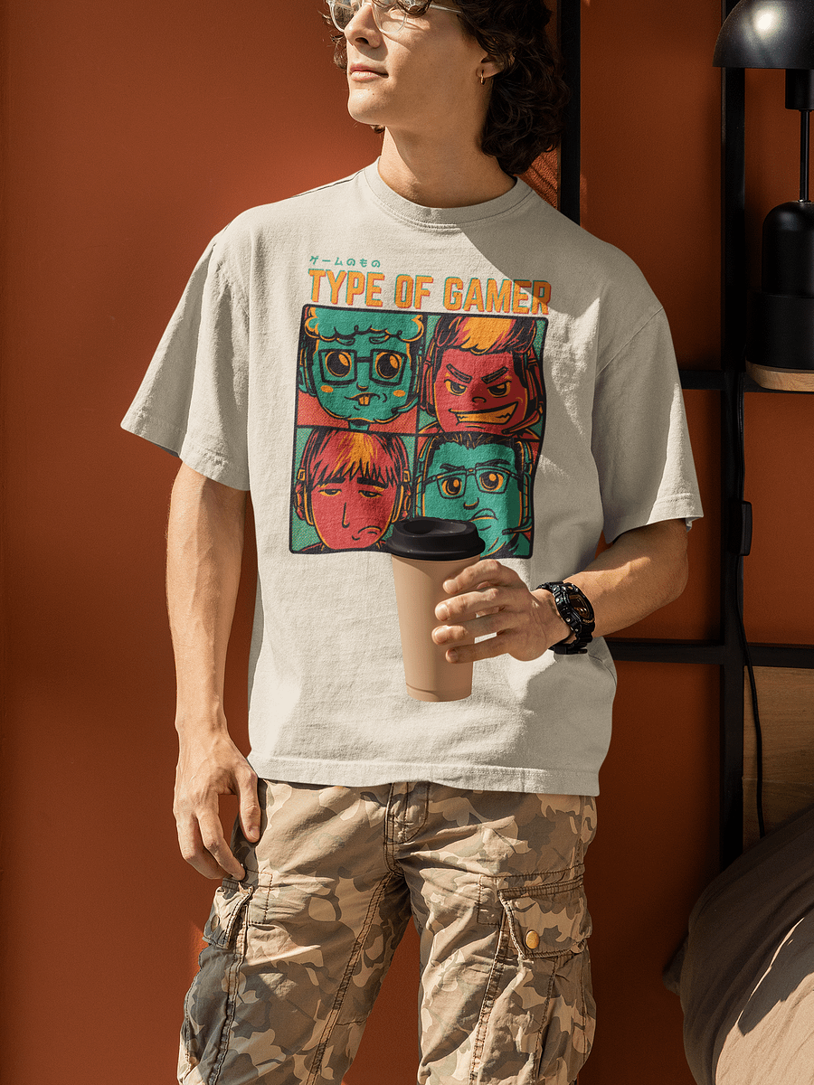 Gamer Types Oversized T-Shirt product image (21)
