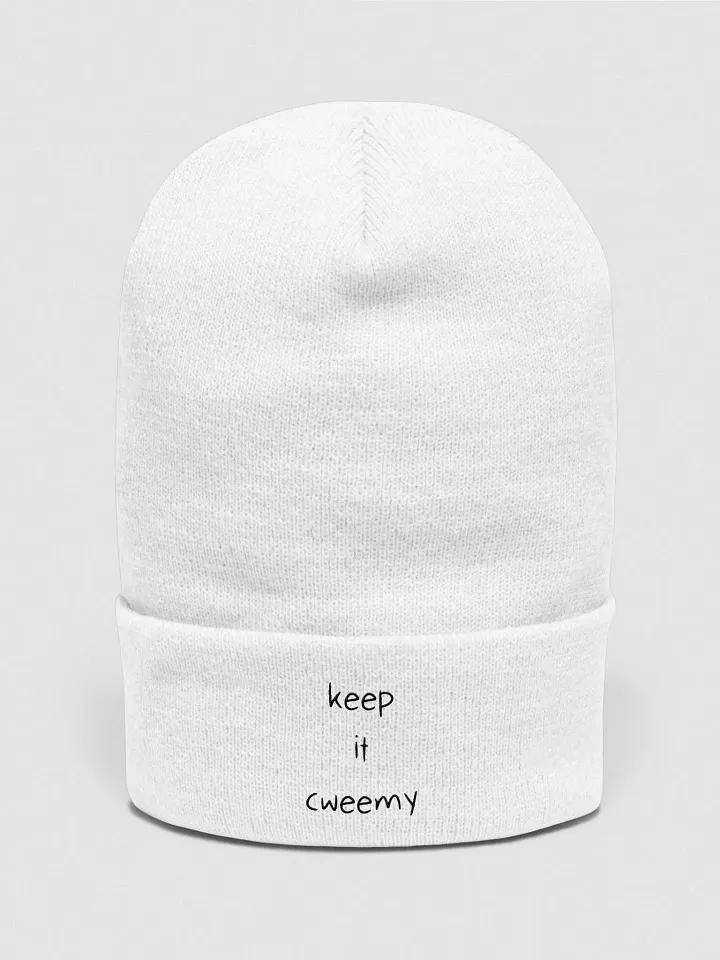 Keep It Cweemy Beanie product image (1)