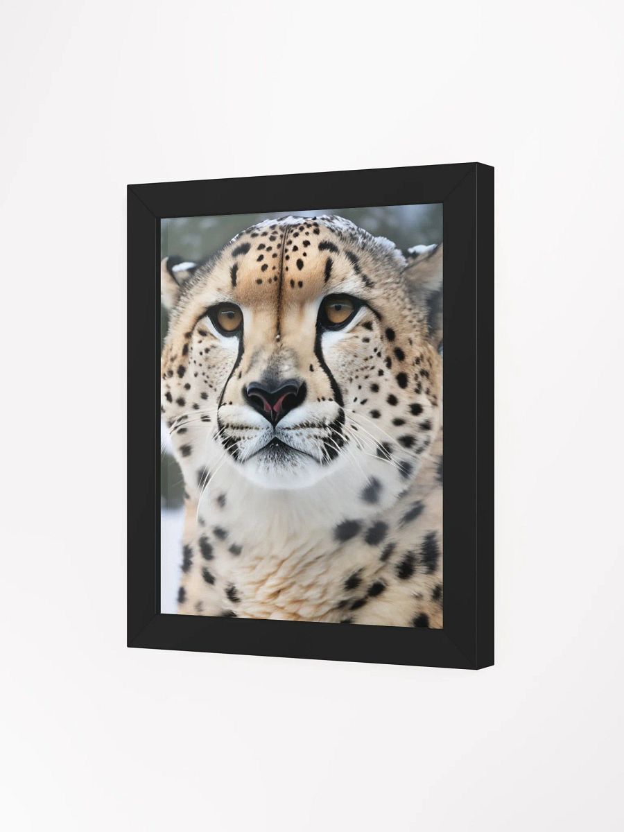 Framed High-Quality Matte Poster: Captivating Cheetah product image (25)