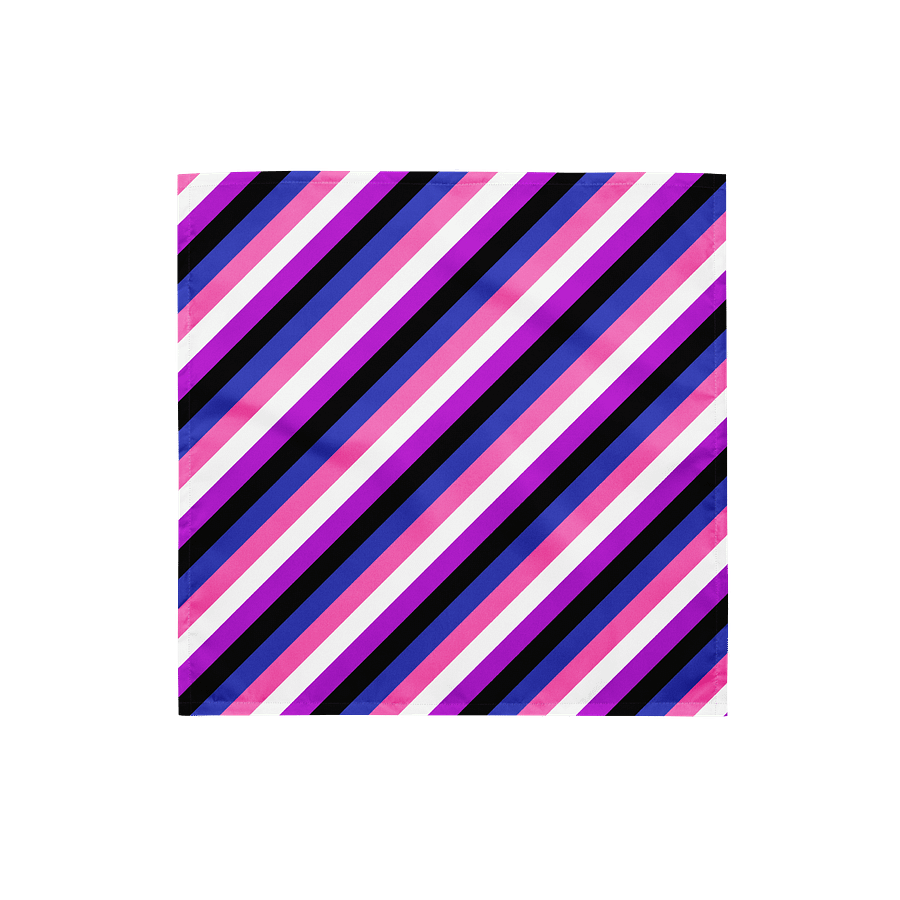 Genderfluid Flag Bandana product image (1)