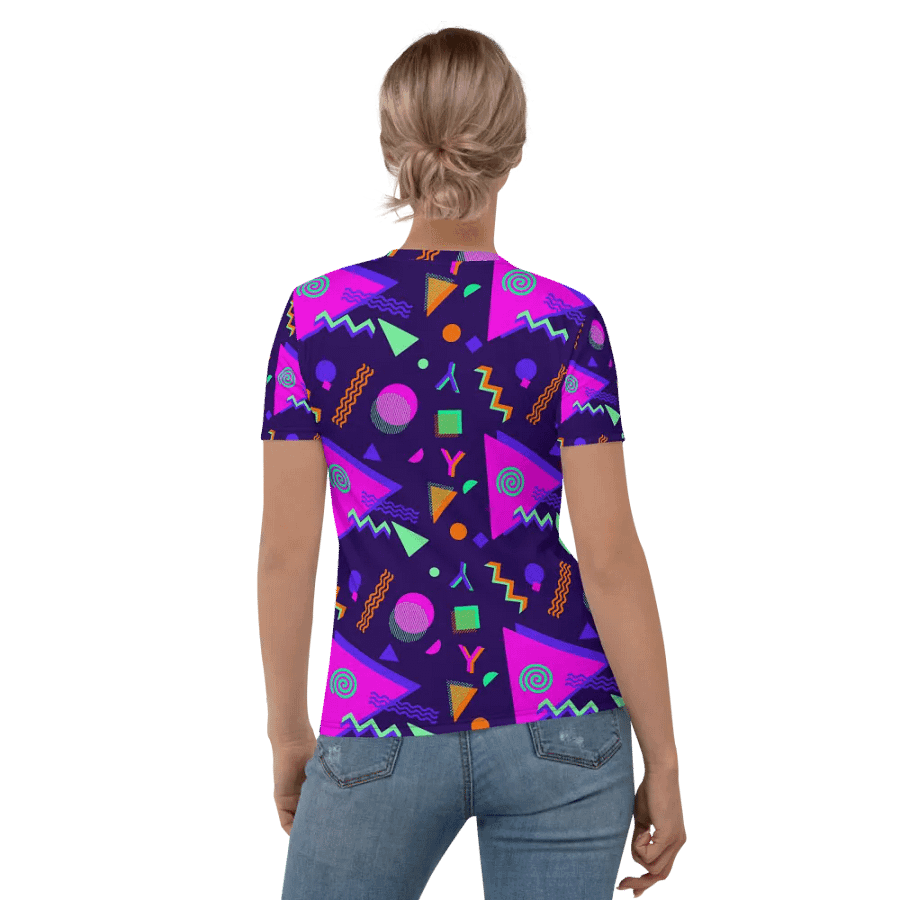 Arcade Dreams Full Print Women's Crew Neck Shirt product image (3)