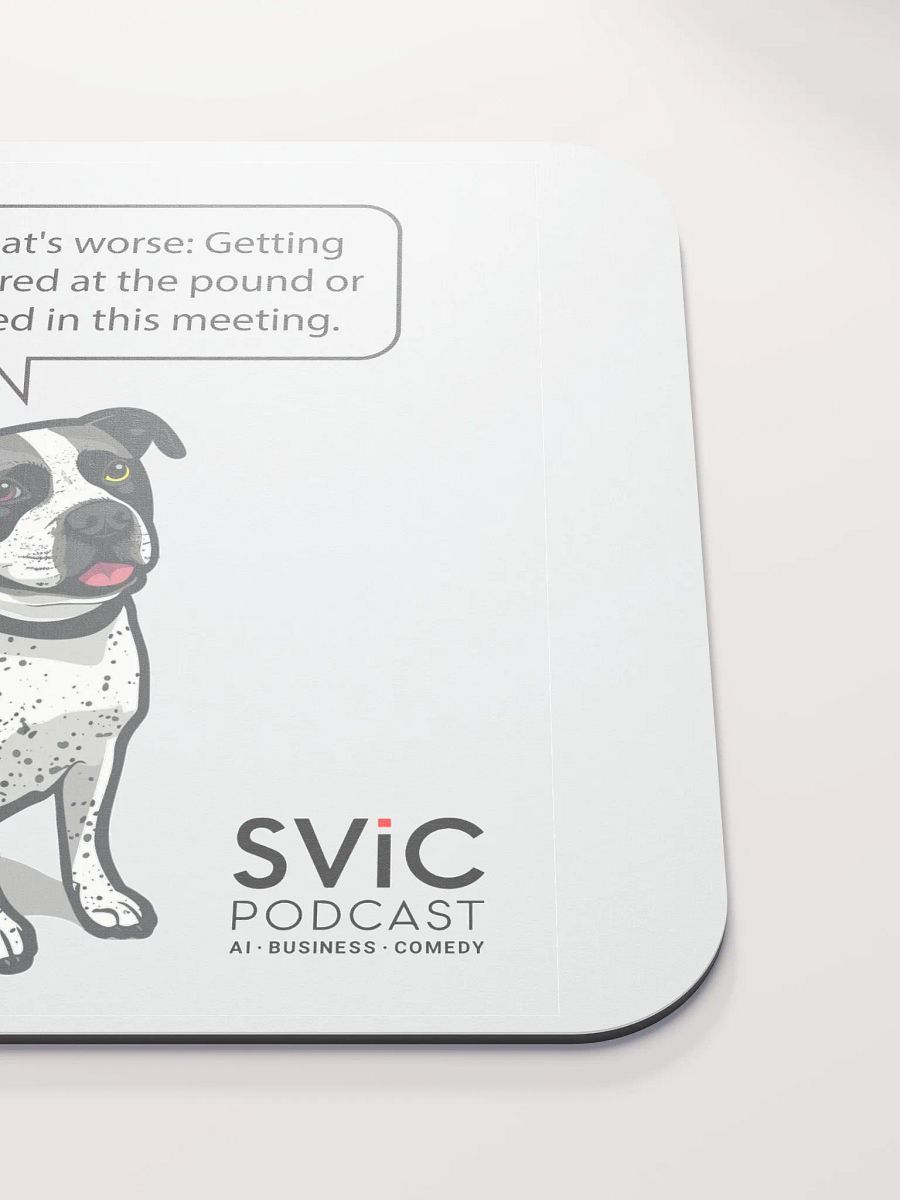 Senior Fetch Reporter Mouse Pad product image (5)