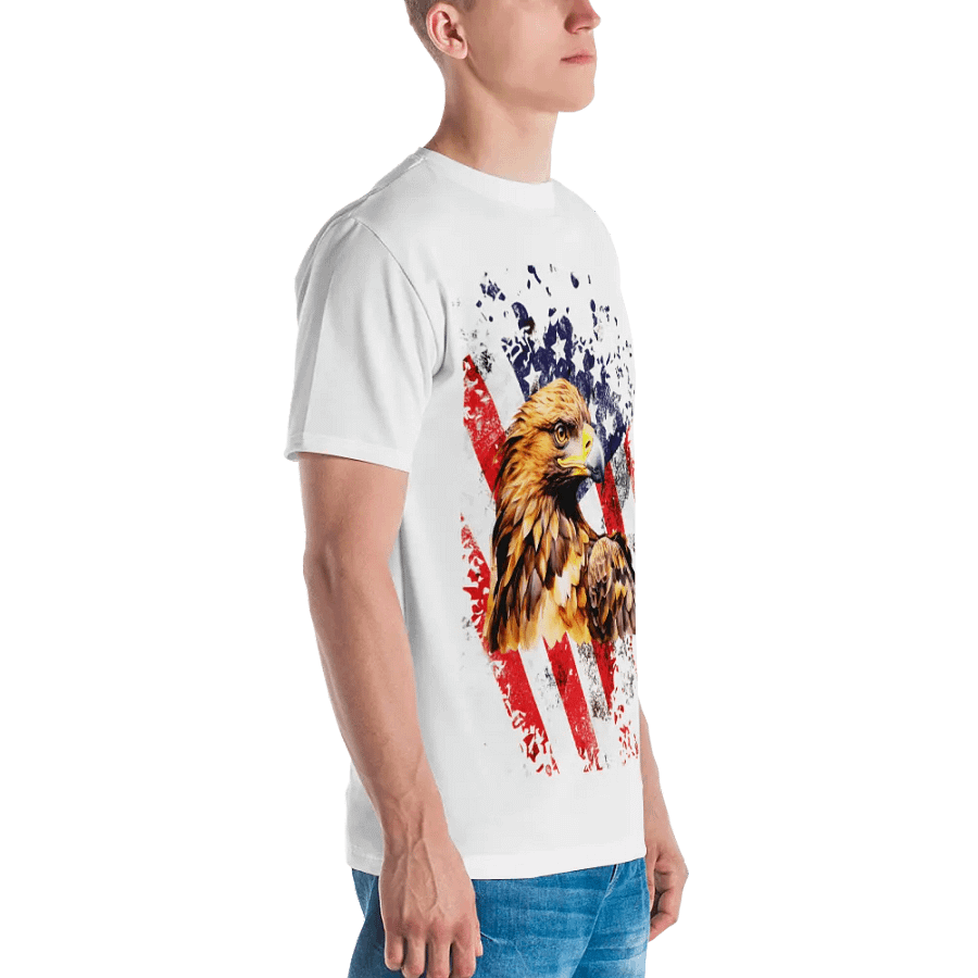 American Patriotic Eagle All-Over Print Tee product image (4)