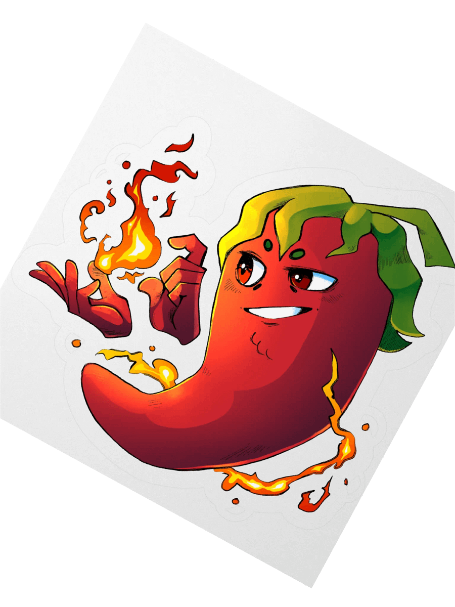 NEW! Pepper Logo Sticker product image (1)