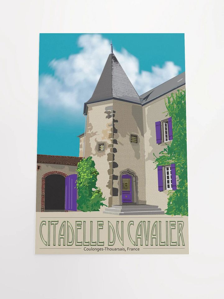 Vintage Poster - Citadelle Du Cavalier product image (1)