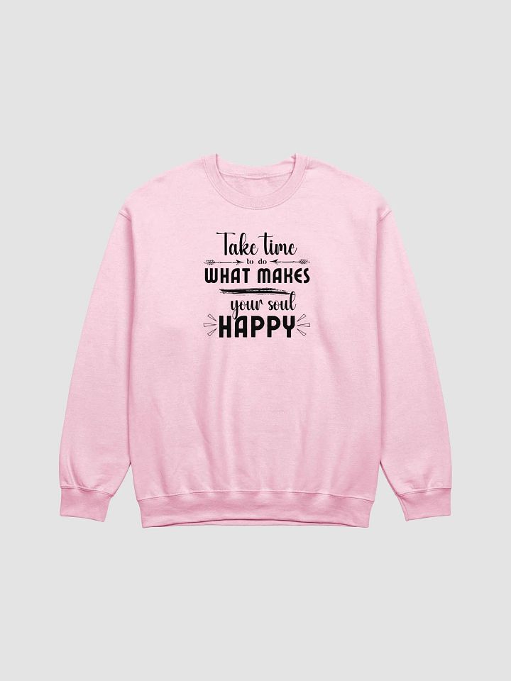 Make Your Soul Happy Gildan Sweater - Light product image (2)