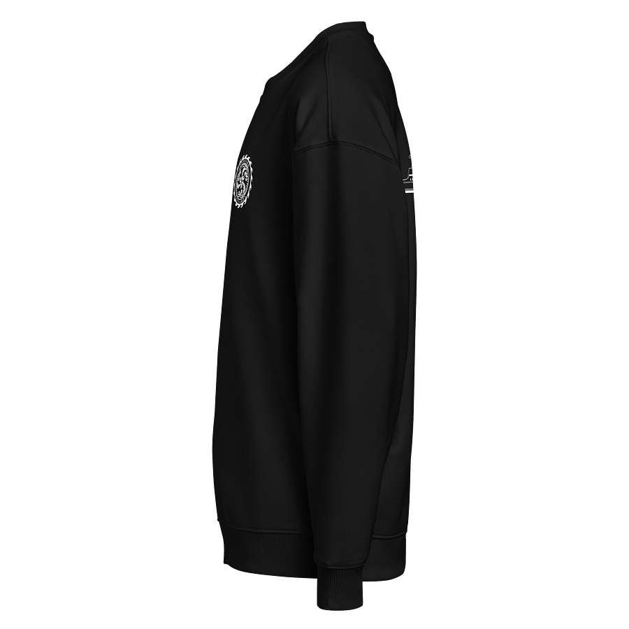 "M/Y Tangaroa" Organic Oversized Sweatshirt – Relaxed Fit, Built to Last (Dark Colours) product image (3)