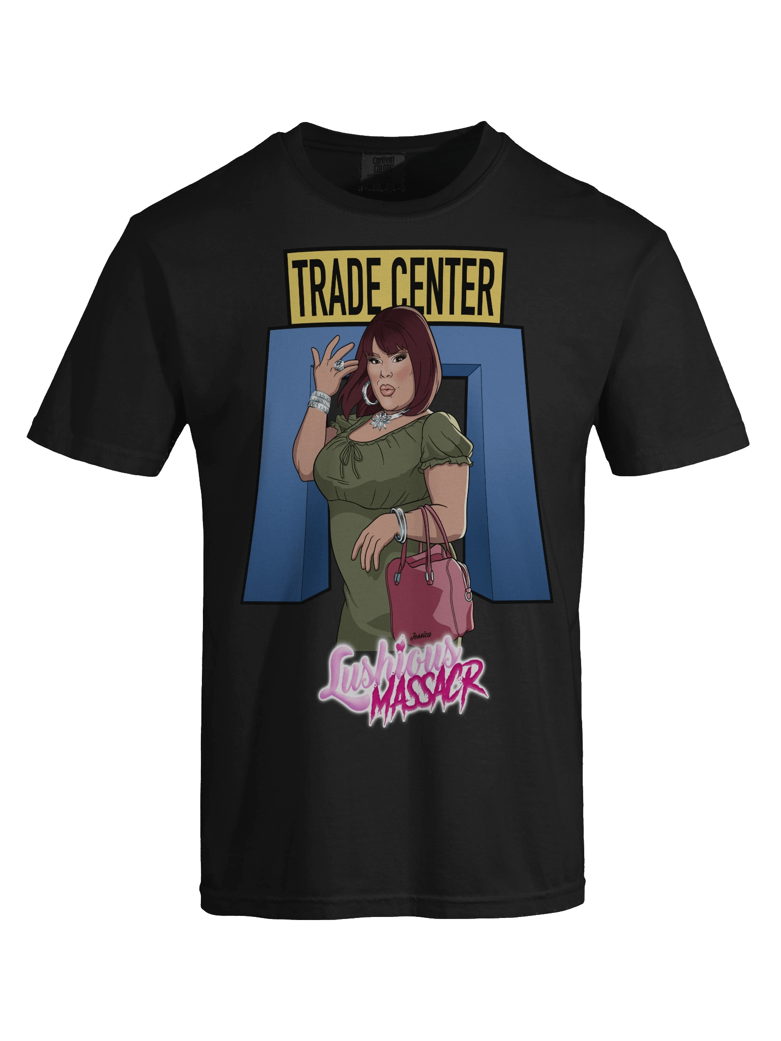 THE OFFICIAL TRADE CENTER DOLL TSHIRT! product image (27)
