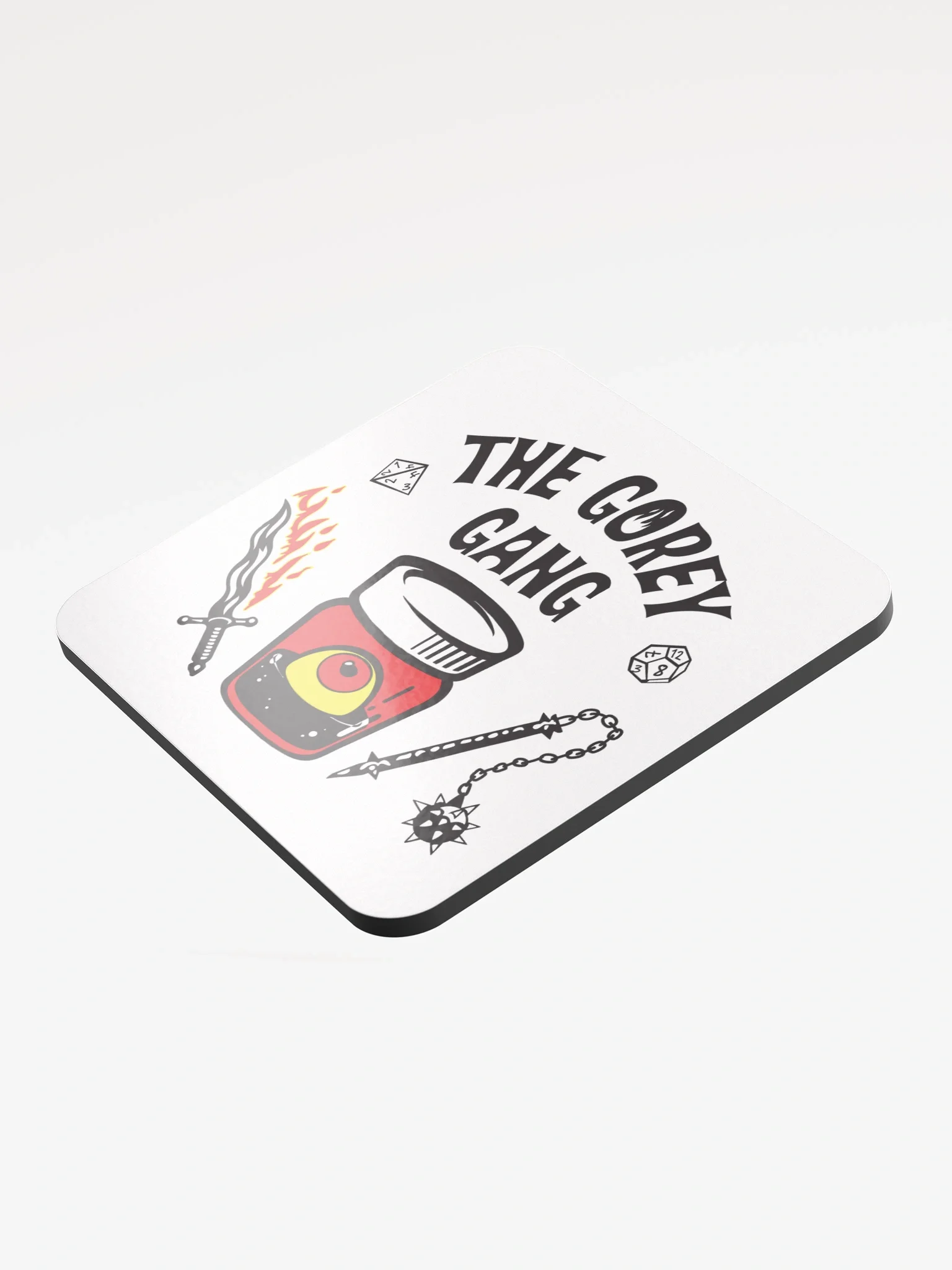 DnD Gang - Glossed Cork Coaster product image (3)