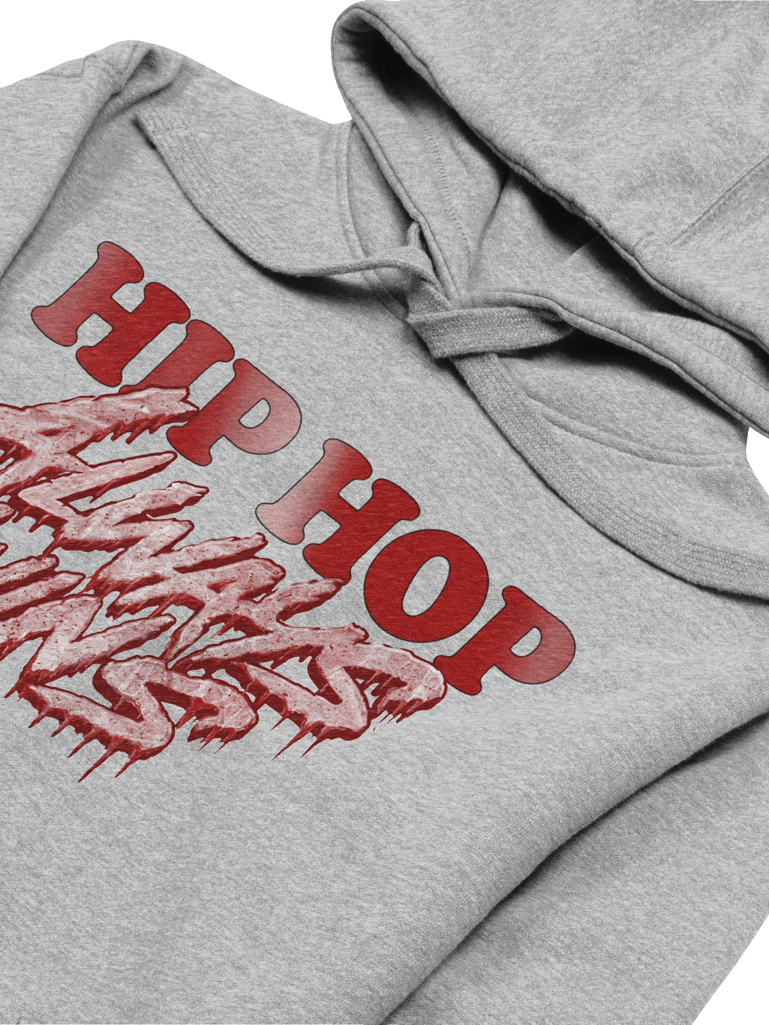 Hip Hop Always Wins Hoodie (Red) product image (12)