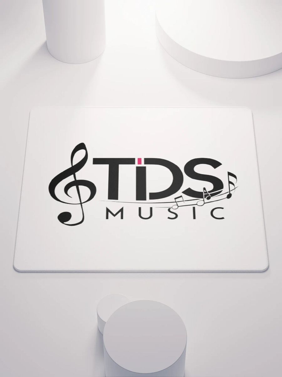 TDS Music Logo Mouse Pad - Polyester Top, Non-Slip Base product image (1)