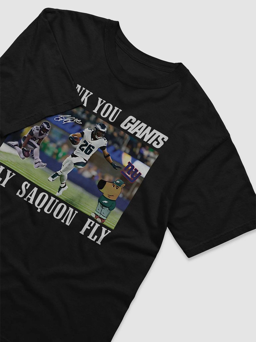Thank You Giants Fly Saquon Fly Chill Guy Shirt product image (4)