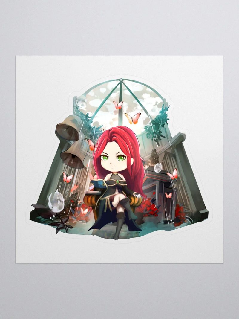 Dream Library Chibi Pandora Kiss Cut Sticker