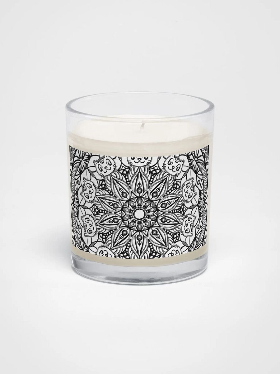 Mandala Harmony Soy Wax Candle product image (1)