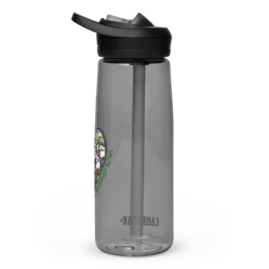 Garden Love Heart Print Water Bottle product image (4)