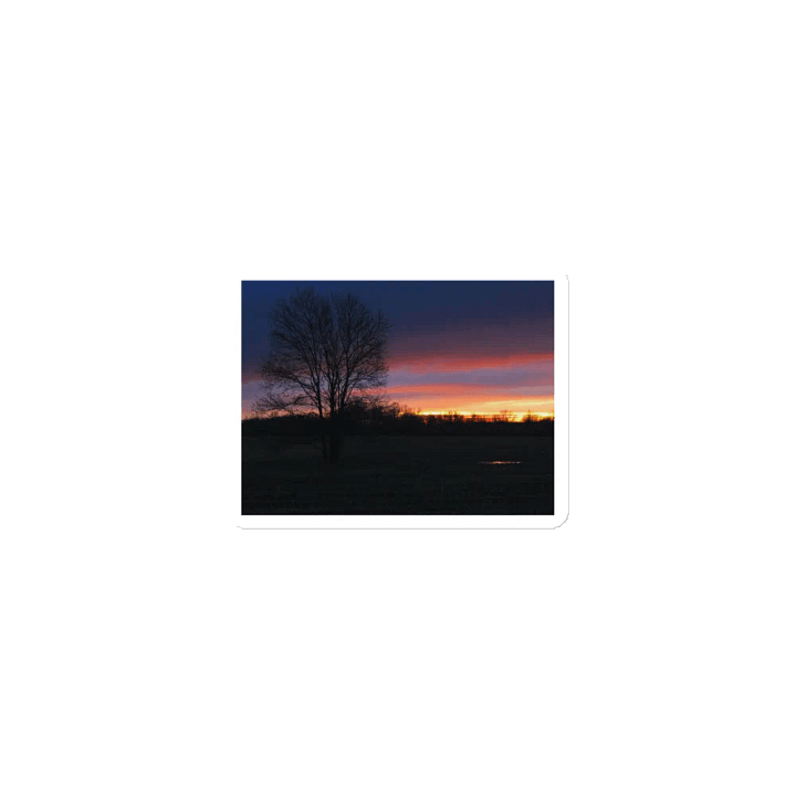 Nature Dusk Die-Cut Magnet product image (1)