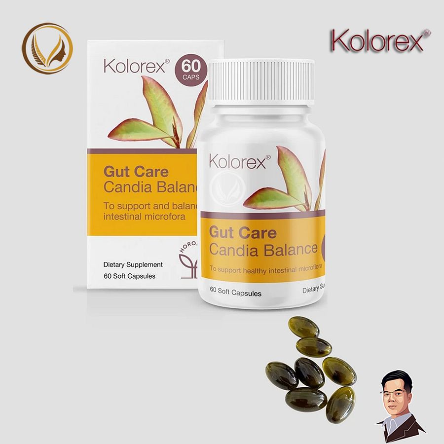 Viên uống điều trị nấm candida, nấm ngứa vùng kín viêm âm đạo Kolorex Candida Balance (30 viên) product image (3)