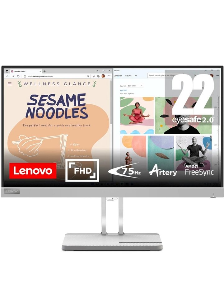 Lenovo 54.61 cm (22 inch) Full HD VA Panel Monitor (L22e-40) (Res...more product image (1)