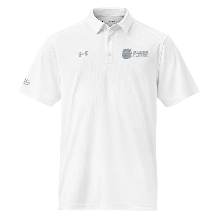 Gravedigger '25 White Polo (Under Armour) product image (1)
