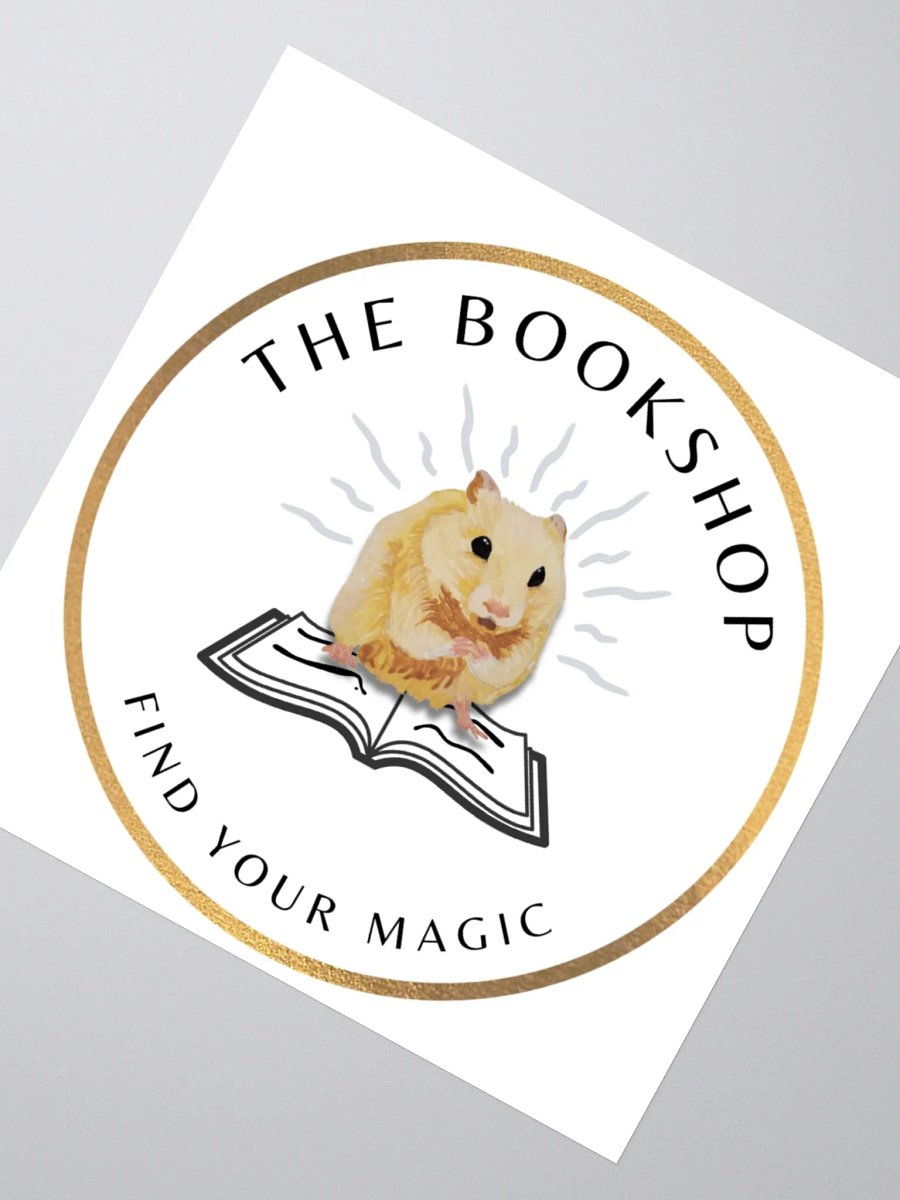 Hamster bookshop stickers product image (2)