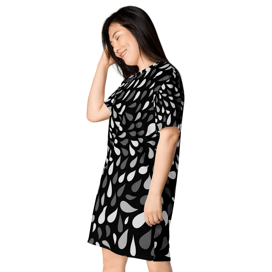 Swirling Vortex All-Over T-Shirt Dress product image (3)