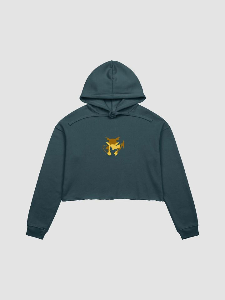 Pichu Pikachu And Raichu Pokemon Crop Hoodie product image (3)