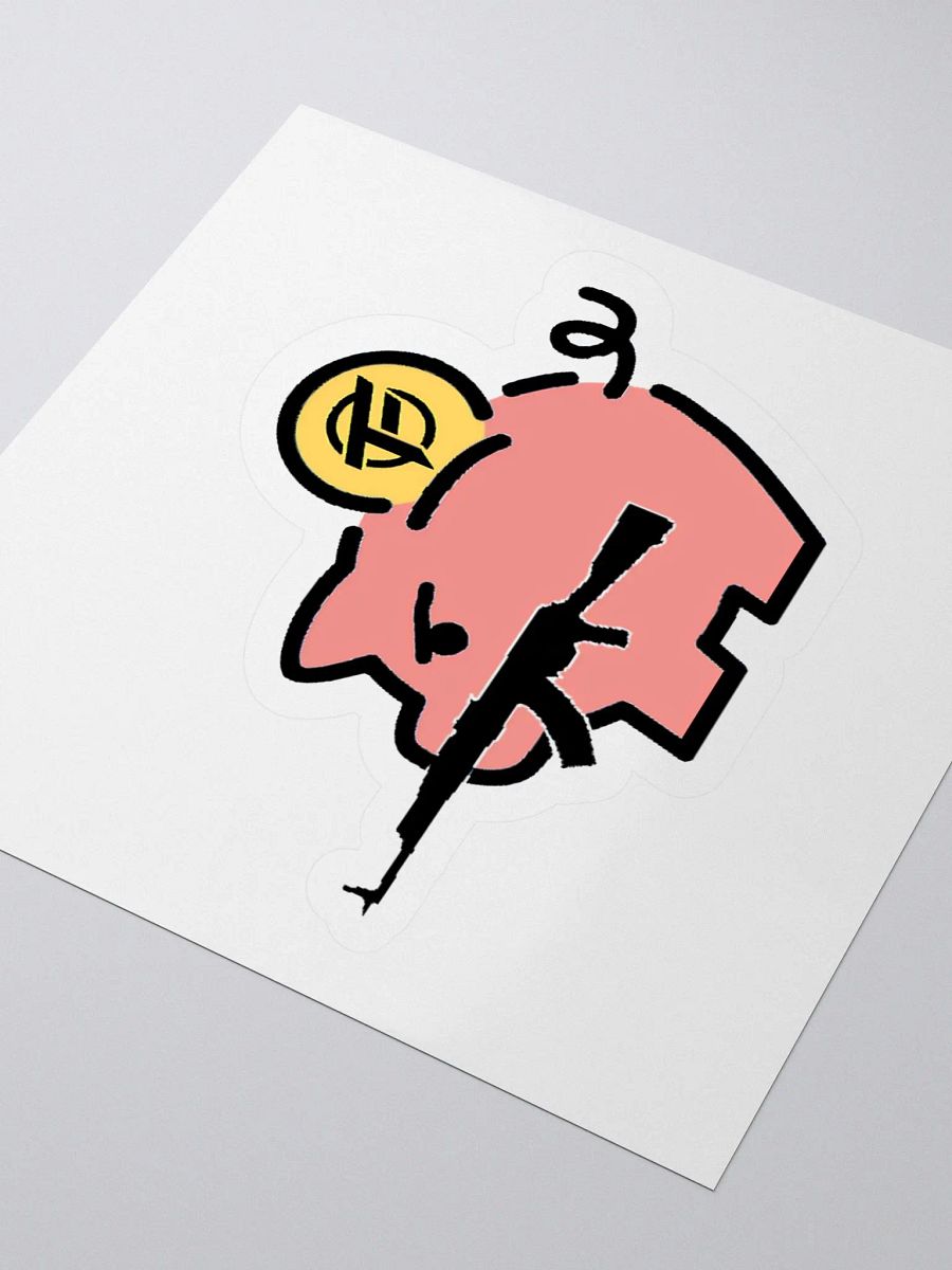 TopFrag™ Credits Kiss Cut Sticker product image (8)