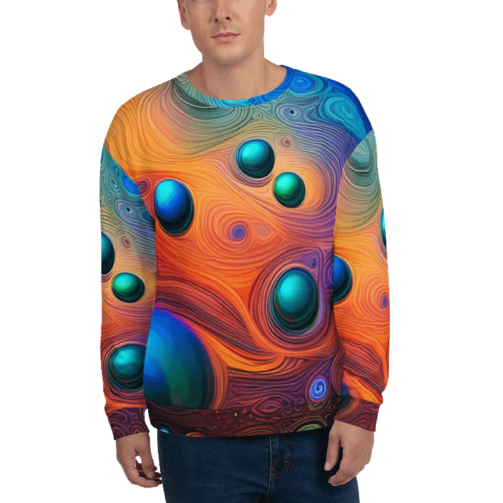 Harmony Swirls Recycled Sweatshirt product image (2)