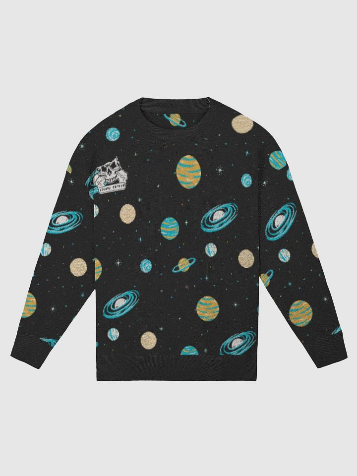 Enigma Nation Knitted Crewneck Sweater Relaxed Fit 14 product image (1)