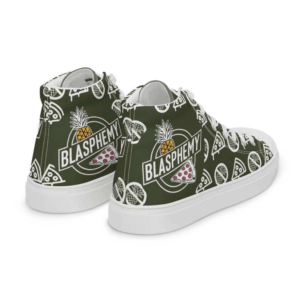 Blasphemy High Top Olive/White Male product image (8)