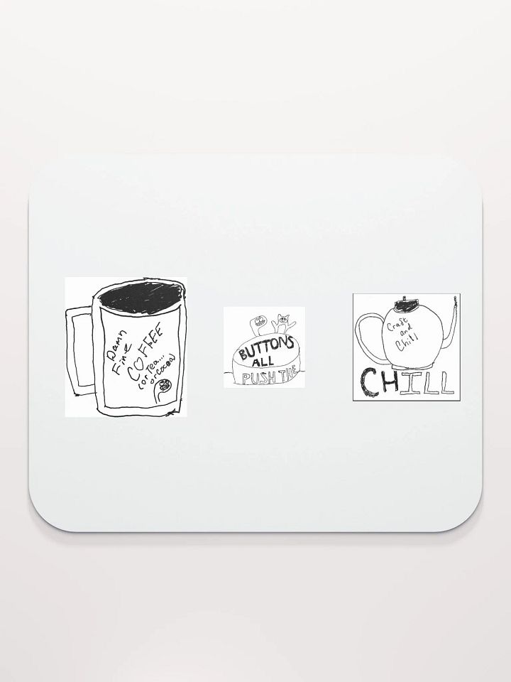 All in a Day's Work mousepad product image (2)