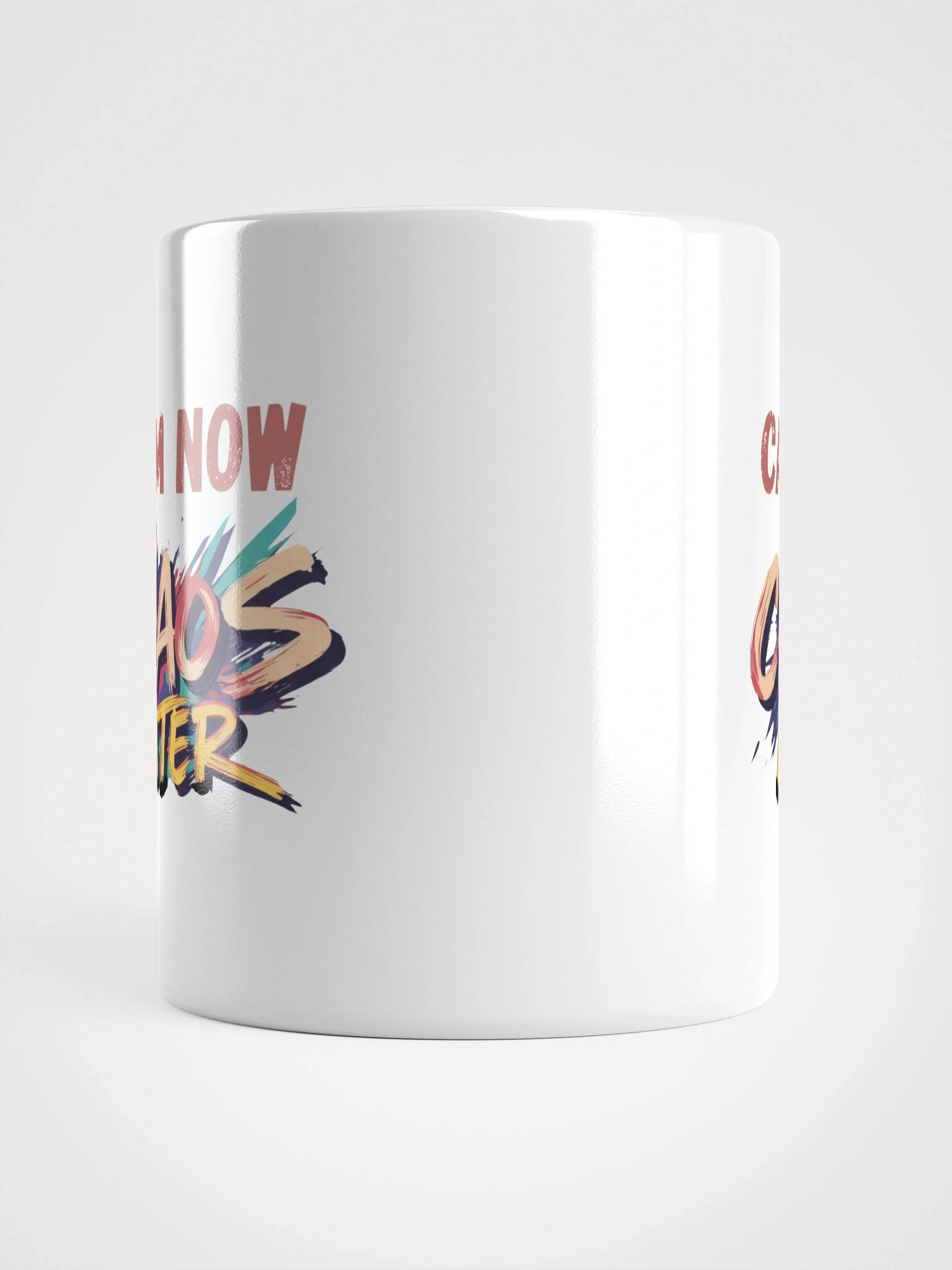 Calm Now, Chaos Later Mug – Funny Motivational Coffee Cup for Stress Relief & Office Humor product image (6)