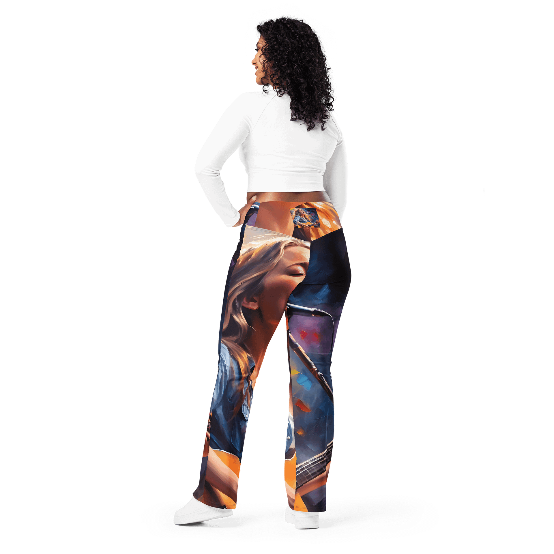 'Impossible Dream' EcoChic Flare Leggings product image (3)