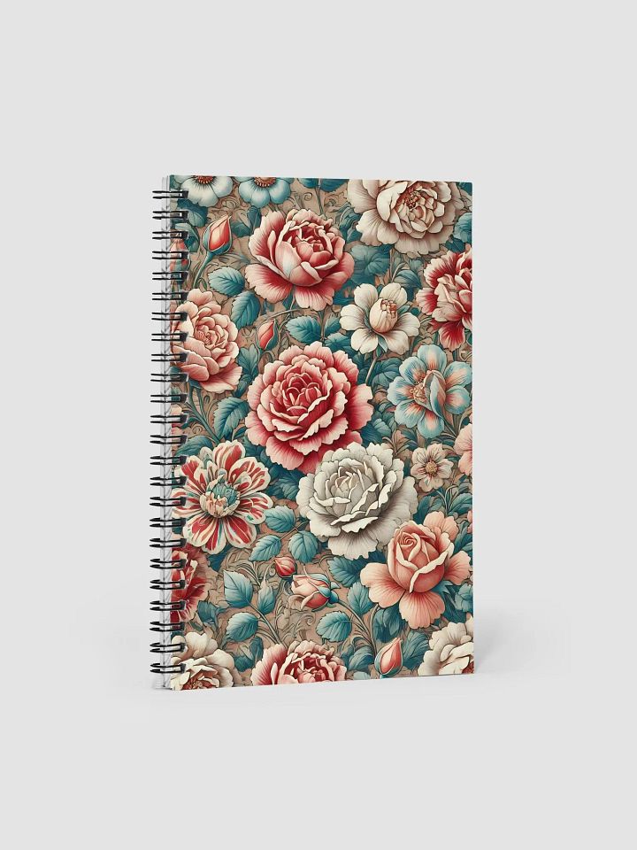 Royal Floral Spiral Notebook product image (1)